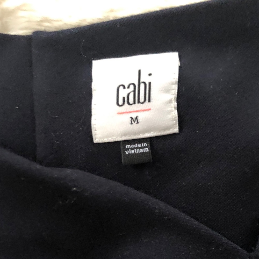Cabi Contessa Long Sleeve Asymmetric Neckline size M
